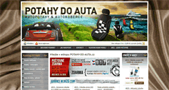 Desktop Screenshot of potahy-do-auta.cz